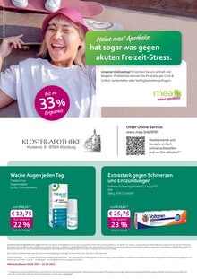 Aktueller mea - meine apotheke Prospekt "Unsere Mai-Angebote" für Würzburg Aktueller mea - meine apotheke Prospekt für Würzburg mit Seiten