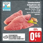 Schweineschnitzel, Schlegelbraten oder Schweinegulasch bei nah und gut im Schwanfeld Prospekt für 0,66 €