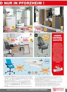 Bürostuhl im aktuellen Möbelzentrum Pforzheim Prospekt (Heilbronn) Bürostuhl im Möbelzentrum Pforzheim Prospekt "Himolla zum 1/2 Preis" mit 24 Seiten (Heilbronn)