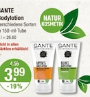 Bodylotion von Sante im aktuellen V-Markt Prospekt für 3,99 €