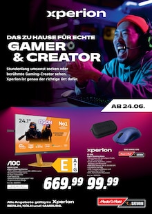 Aktueller MediaMarkt Saturn Berlin Prospekt MediaMarkt Saturn Berlin Prospekt "DAS ZUHAUSE FÜR ECHTE GAMER & CREATOR" mit 12 Seiten