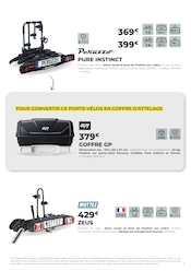 Promos Coffre De Toit dans le catalogue "LE GUIDE PORTE-VÉLOS" de Feu Vert Coffre De Toit en promo dans le catalogue Feu Vert à la page 8