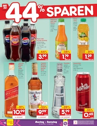 Wasser Angebot im aktuellen Netto Marken-Discount Prospekt auf Seite 20