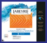Saumon fumé norvège - LABEYRIE en promo chez Intermarché Express Issy-les-Moulineaux à 6,49 €