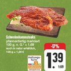 Schweinekammsteaks Angebote bei EDEKA Coburg für 1,39 €