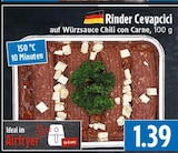 EDEKA Schwalmstadt - Rinder Cevapcici Angebot im Prospekt Rinder Cevapcici bei EDEKA im Schwalmstadt Prospekt für 1,39 €