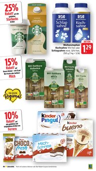 Sahne im EDEKA Prospekt "Aktuelle Angebote" mit 70 Seiten (Heilbronn)