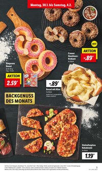 Backzutaten Angebot im Lidl Prospekt, gültig von 30.01.2023 bis 04.02.2023 Backzutaten Angebot im aktuellen Lidl Prospekt auf Seite 3
