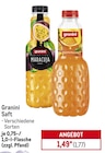 Saft von Granini für 1,77 € bei METRO im Angebot Saft von Granini im aktuellen METRO Prospekt
