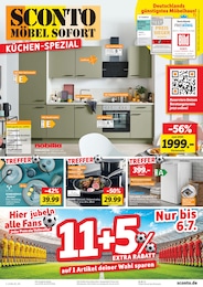 Küchenmöbel Angebot & Preis im aktuellen Sconto SB Prospekt Küchenmöbel Angebot im aktuellen Sconto SB Prospekt auf Seite 1