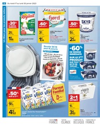 Prix et réduction Alimentation dans le prospectus Carrefour en cours Offre Alimentation dans le catalogue Carrefour du moment à la page 12