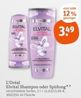 Elvital Shampoo oder Spülung von L'Oréal im aktuellen tegut Prospekt für 3,49 €