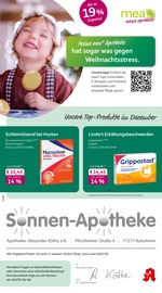 Aktueller mea - meine apotheke Apotheken Prospekt in Rutesheim und Umgebung, "Unsere Dezember-Angebote" mit 4 Seiten, 01.12.2025 - 31.12.2025