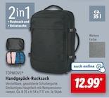 Handgepäck-Rucksack von TOPMOVE im aktuellen Lidl Prospekt