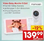 Video Baby Monitor 5 Zoll bei Netto Marken-Discount im Wemding Prospekt für 139,99 €