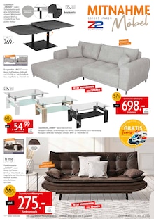 Ecksofa im aktuellen Zurbrüggen Prospekt (Bremen) Ecksofa im Zurbrüggen Prospekt "SOFORT SPAREN" mit 34 Seiten (Bremen)