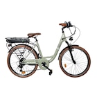 Vélo de ville électrique mixte Toscana Vert - Sans Marque en promo chez Feu Vert Vélo de ville électrique mixte Toscana Vert - Sans Marque dans le catalogue Feu Vert