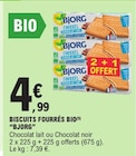 Biscuits Fourrés Bio - Bjorg dans le catalogue E.Leclerc