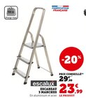 Escabeau 3 marches - Escalux en promo chez Hyper U Aix-en-Provence à 23,99 €
