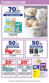 Promos Couches dans le catalogue "Carrefour" de Carrefour Couches en promo dans le catalogue Carrefour à la page 53