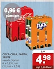 Aktuelle Coca Cola Angebote bei Getränke Quelle WVG in Wittenberg (Lutherstadt) Aktuelles COCA-COLA, FANTA, SPRITE Angebot bei Getränke Quelle WVG in Wittenberg (Lutherstadt) ab 4,98 €