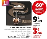 Café moulu - Lavazza en promo chez U Express Avignon à 3,95 €