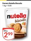 Nutella Biscuits Angebote von Ferrero bei GLOBUS Amberg für 2,99 €