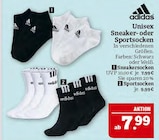 Unisex Sneaker- oder Sportsocken Angebote von adidas bei Marktkauf Schwabach für 7,99 €