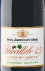 CÔTES DU RHÔNE AOP ROUGE PARALLÈLE 45 2023 à Super U dans Manois