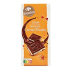 Tablette fourrée parfum crème brûlée à Carrefour Market dans Montigny-le-Bretonneux