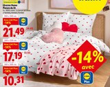Parure de lit - LIVARNO HOME en promo chez Lidl Liévin à 10,31 €