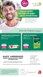 mea - meine apotheke Prospekt für Oppenheim: "Unsere August-Angebote", 4 Seiten, 01.08.2026 - 31.08.2026
