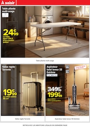 Offre Table Pliante dans le catalogue Carrefour du moment à la page 86