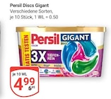 Discs Gigant Angebote von Persil bei GLOBUS Völklingen für 4,99 €