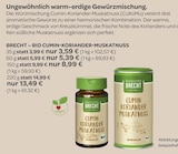 BIO CUMIN-KORIANDER-MUSKATNUSS im VITALIA Reformhaus Prospekt BIO CUMIN-KORIANDER-MUSKATNUSS von BRECHT im aktuellen VITALIA Reformhaus Prospekt für 3,59 €