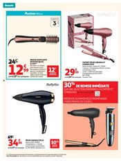 Promos Electroménager dans le catalogue "BEAUTÉ" de Auchan Hypermarché Electroménager en promo dans le catalogue Auchan Hypermarché à la page 16