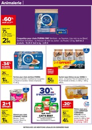Offre Croquettes Chat dans le catalogue Carrefour du moment à la page 69