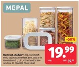 Starterset âModulaâ im SegmĂŒller Prospekt Starterset âModulaâ von MEPAL im aktuellen SegmĂŒller Prospekt fĂŒr 19,99 âŹ