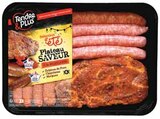 Plateau saveurs à la mexicaine (4 chipolatas + 2 côtes de porc échines tex mex + 4 merguez) à Intermarché dans Reventin-Vaugris Plateau saveurs à la mexicaine (4 chipolatas + 2 côtes de porc échines tex mex + 4 merguez) à Intermarché dans Reventin-Vaugris