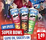 Original oder Hot & Spicy oder Sour Cream & Onion Angebote von Pringles bei EDEKA Pforzheim für 1,49 €