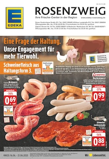 EDEKA Prospekt der Woche "Aktuelle Angebote" Seite 1, 16.06.2025 bis 21.06.2025 für Düren Aktueller EDEKA Prospekt "Aktuelle Angebote" Seite 1 von 24 Seiten für Düren