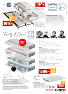 Matratze im XXXLutz Möbelhäuser Prospekt "NR.1 BEIM PREIS" mit 40 Seiten (Wuppertal)