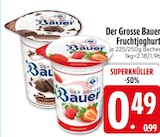 Fruchtjoghurt Erdbeere im EDEKA Prospekt Fruchtjoghurt Erdbeere von Der Grosse Bauer im aktuellen EDEKA Prospekt für 0,49 €