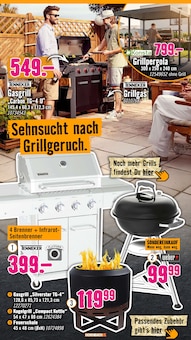 Grill im Hornbach Prospekt "Den besten Preis kann nur anbieten, wer ihn wirklich hat." mit 32 Seiten (Dortmund)