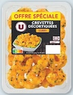 Crevettes Décortiquées - U en promo chez U Express Bastia à 4,40 €