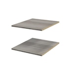 Promo Lot de 2 étagères imitation chêne grisé Homny L. 50 X P. 58 cm à 20,00 € dans le catalogue Brico Dépôt à Vierzon