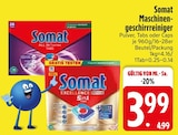 Aktuelle Geschirrspüler Angebote bei EDEKA in Ingolstadt Aktuelles Maschinengeschirrreiniger Pulver Angebot bei EDEKA in Ingolstadt ab 3,99 €