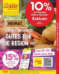 Netto Marken-Discount Prospekt mit 2 Seiten