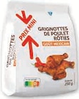 Grignottes de poulet roties - U Express à Grenoble Grignottes de poulet roties en promo chez U Express Grenoble à 2,25 €