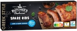 Greek Style Spare Ribs von Butcher’s Barbecue für 7,99 € bei REWE im Angebot Greek Style Spare Ribs von Butcher’s Barbecue im aktuellen REWE Prospekt